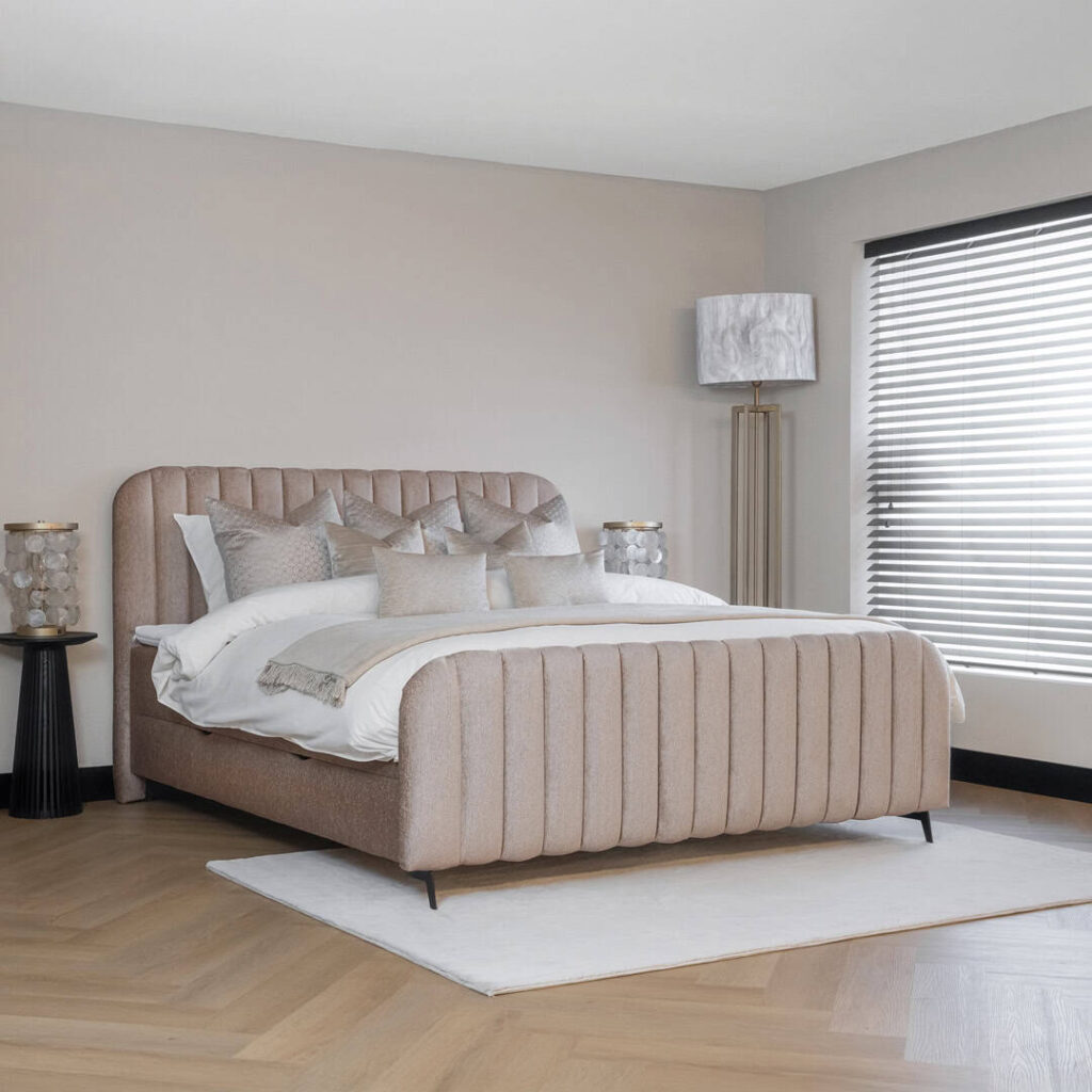 Opbergbed Salva Beige